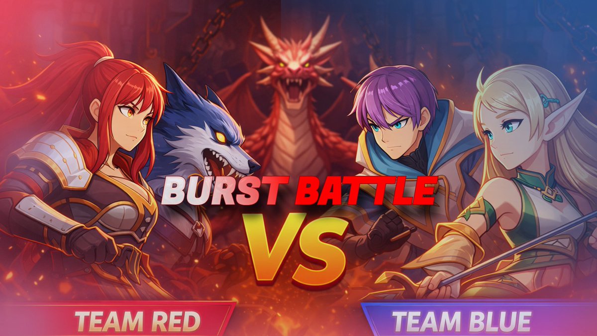 Team Burst Battle starts tomorrow.
 Are you ready?

#MagicSquad #BurstBattle #TeamBattle #DappPortal