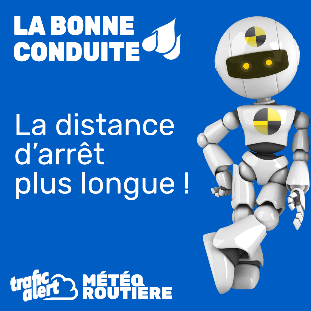 🌥 LA BONNE CONDUITE PLUIE | Attention à l'augmentation de la distance d'arrêt #meteo #conduite #pluie #distancearret +sur  ift.tt/nmaEQcZ