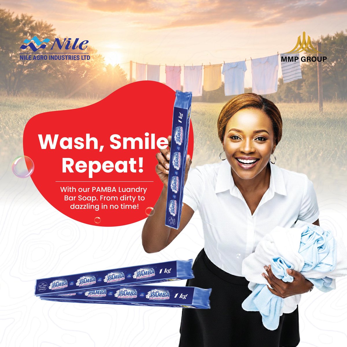 NileAgro's tweet image. Caring for your family, one wash at a time.

#CleanLaundry #FreshWash #LaundryDay #SoapPower #EverydayClean”