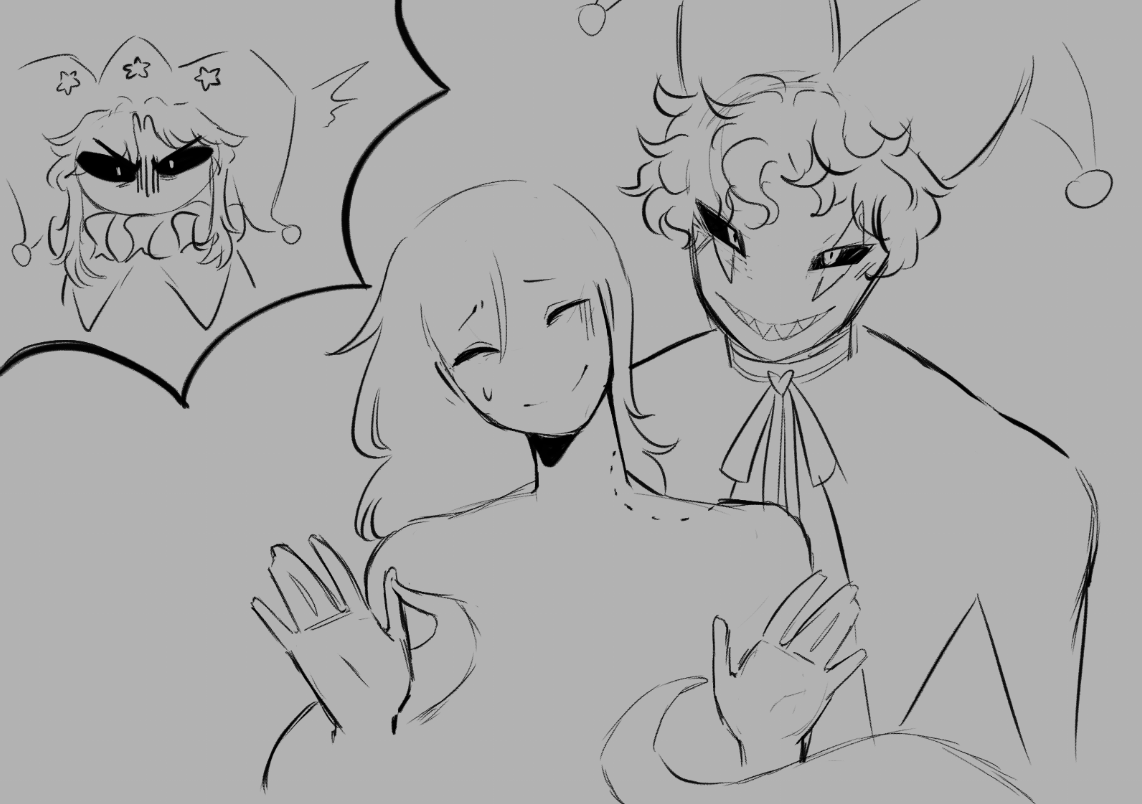 ninirrtw's tweet photo. So I played The Freak Circus...
Should I draw more of The Freak Circus?

#thefreakcircus #thefreakcircuspierrot #thefreakcircusharlequin https://t.co/1mvD04t05Z