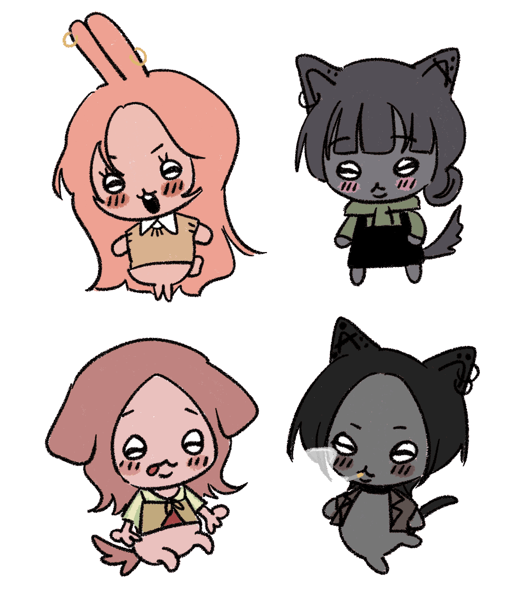 Chiikawas but make them yuri