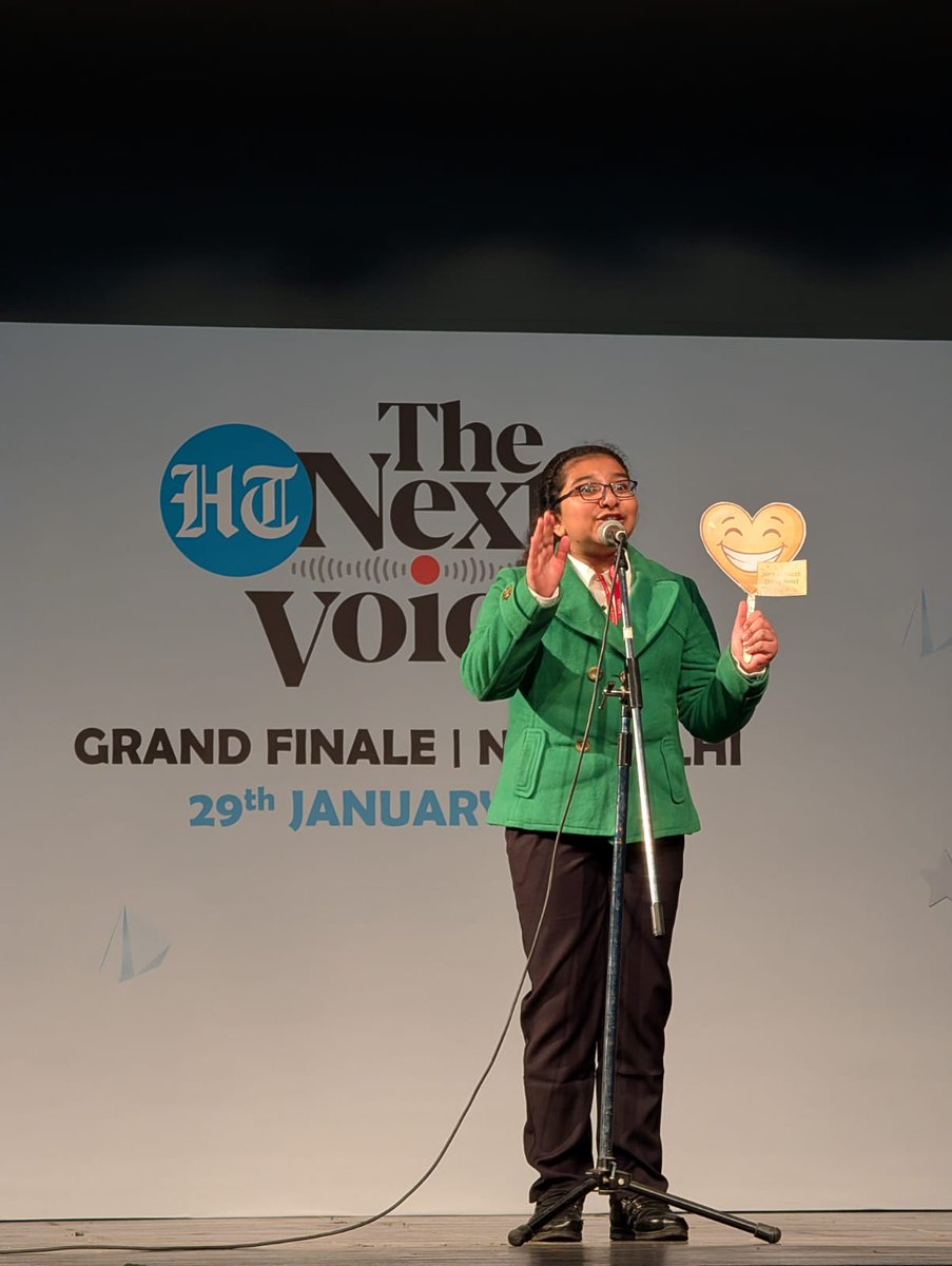 htTweets's tweet photo. Setting stories, spilling poems, evoking thoughts — Creativity flows from students across India at the Grand Finale of #HTNextVoice 📜🗣️

#HTNextVoice #HindustanTimes

About #HTNextVoice ➡️ https://t.co/3hcaV5LtQw https://t.co/3C44MjYNWV