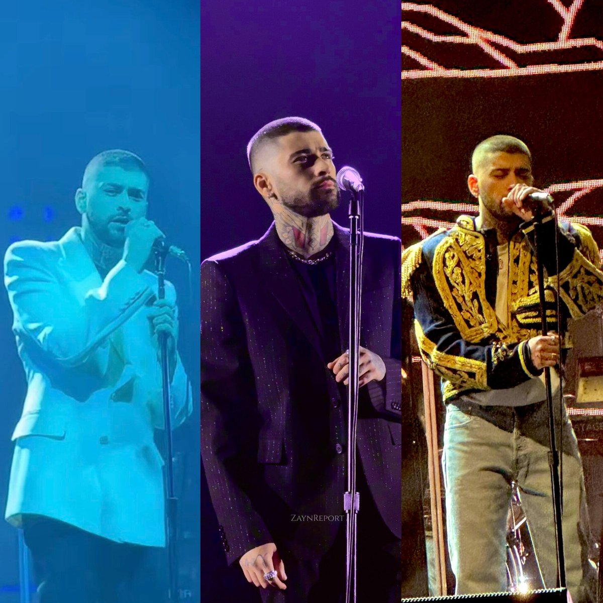 speaknow_louis's tweet image. zayn vistiéndose cómo principe en sus conciertos, él decidió devorar no sólo con su voz sino también con su estilo 🫦