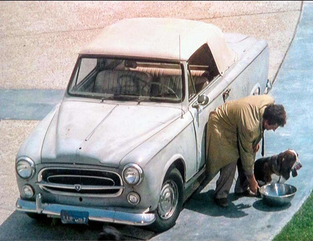 ドラマ映画アニメに出た好きな車 🚗 『刑事コロンボ』 プジョー403