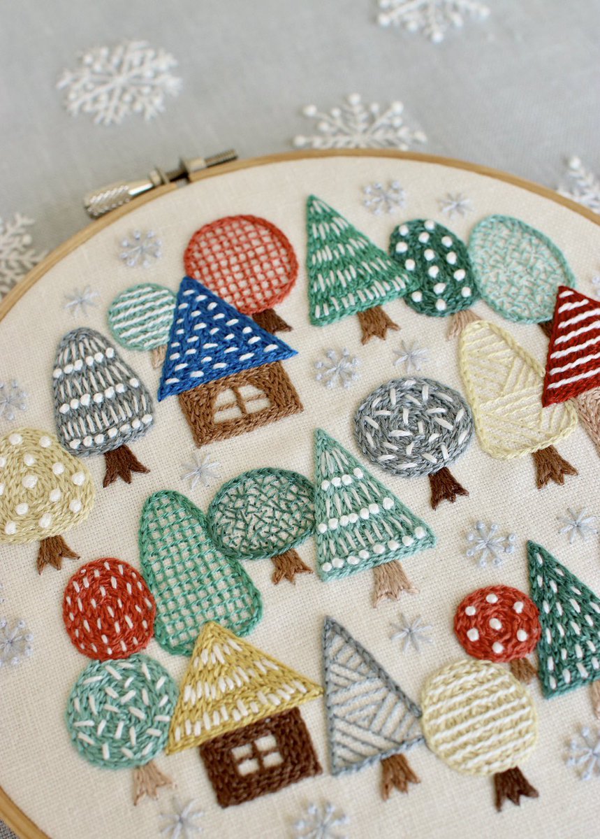 ❄️🌲🏠🌳❄️

新刊
『yulaの癒しの刺繍』より
日本ヴォーグ社

発売中
amzn.asia/d/iASUMkx