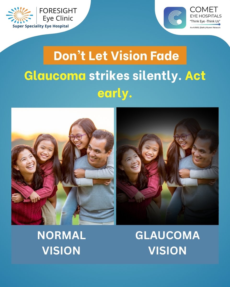ForesightEye's tweet photo. Don’t let glaucoma steal your sight. This silent disease often shows no symptoms until significant vision loss occurs.
Contact us on: +91 9990492299
#glaucoma #eyehealth #visioncare #sightprotection #eyecheckup #healthyvision #eyedoctor #earlydetection #foresighteyeclinic https://t.co/6LrBvZI9Q7