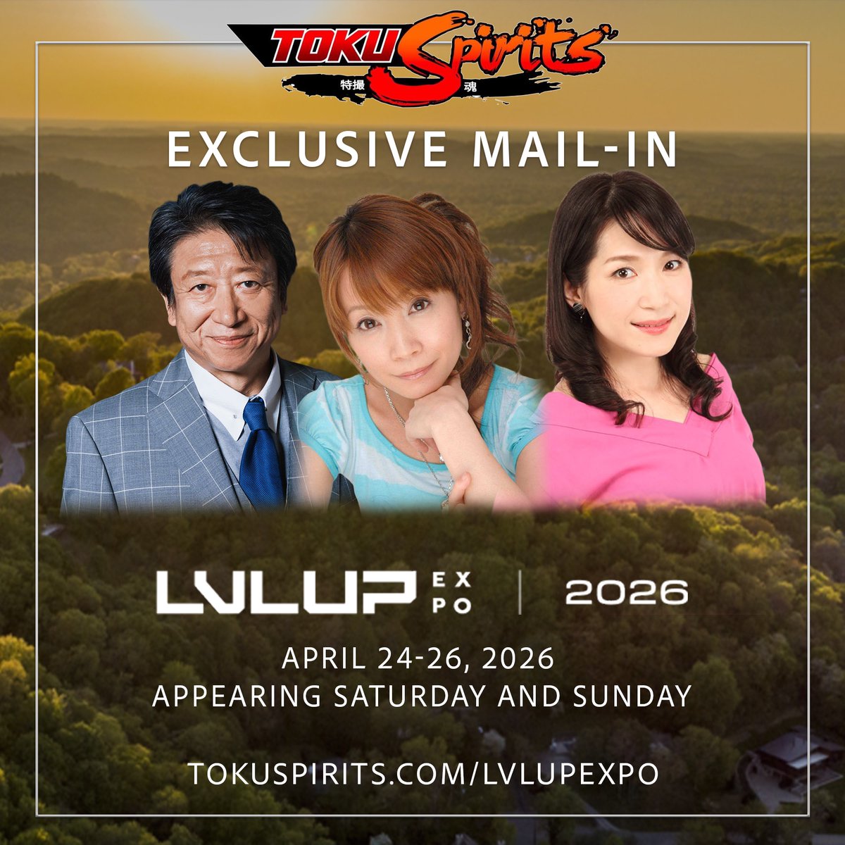 Mail-in autograph opportunities are now available for the Japanese voice actors appearing at <a href="/LVLUPEXPO/">LVL UP EXPO</a> TokuSpirits is the official mail-in handling for these signings. Perfect for fans who can’t attend! Supply is limited. So act fast!

tokuspirits.com/lvlupexpo/