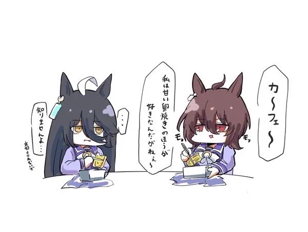 昔描いたタキカフェの絵 