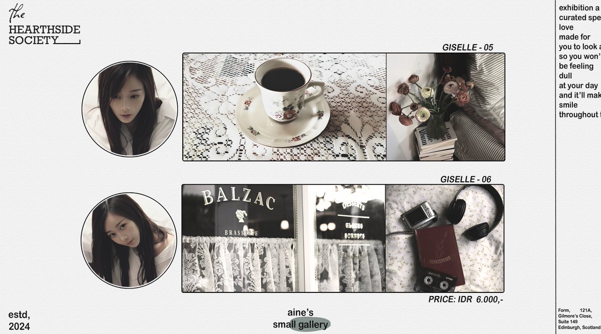 audhible's tweet image. Help repost, please? ♥︎

Hello sweethearts. I’ve got 12 ready-stock layouts of Giselle (get ava jpng) that you can claim right away through my DM/Telegram. All the details are already listed on the pics. Thank you! ♥︎  #zonauang #zonajajan