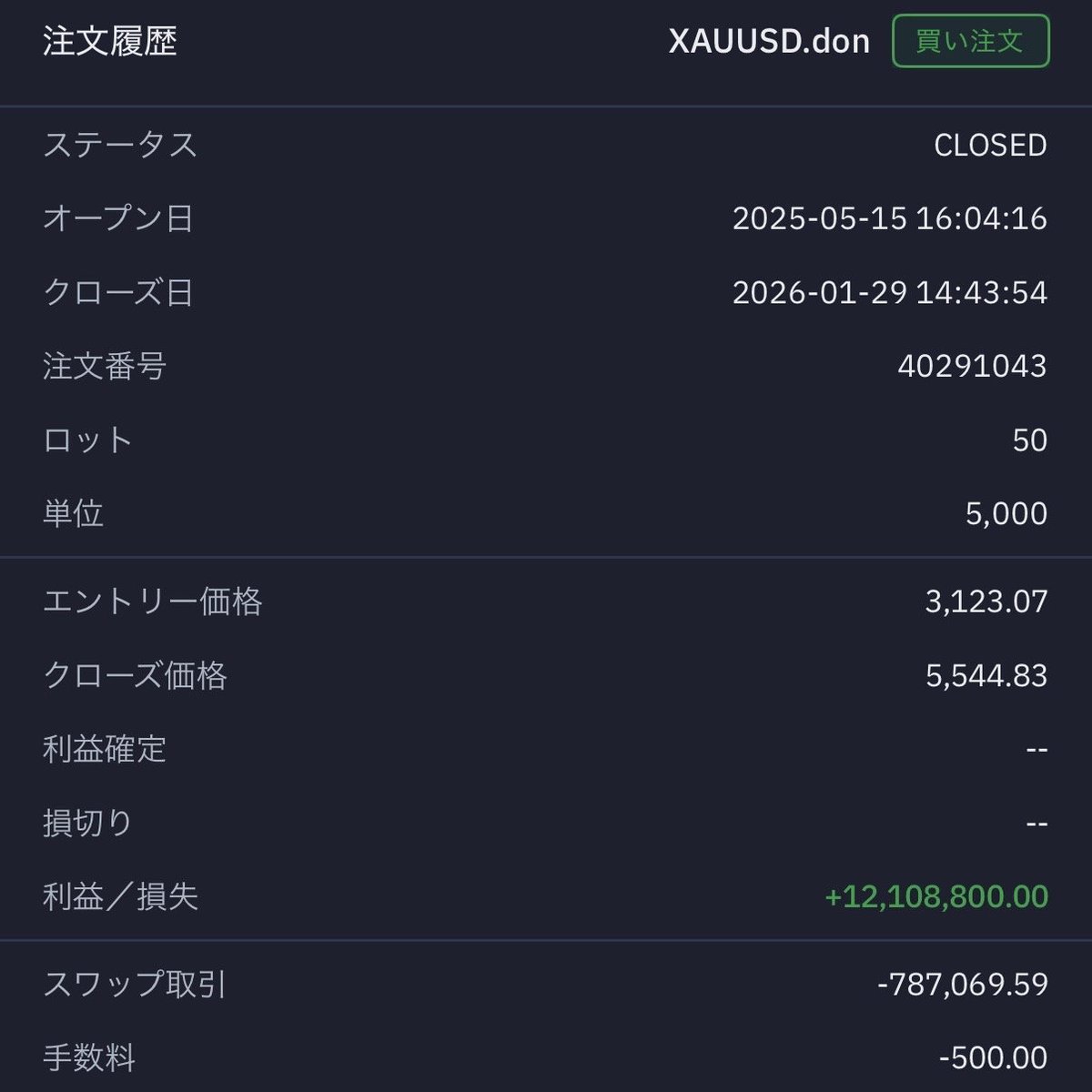 SIXAMOgroup's tweet photo. すべて利確しました。すぐ削除します。 https://t.co/cYLT4Sh9He