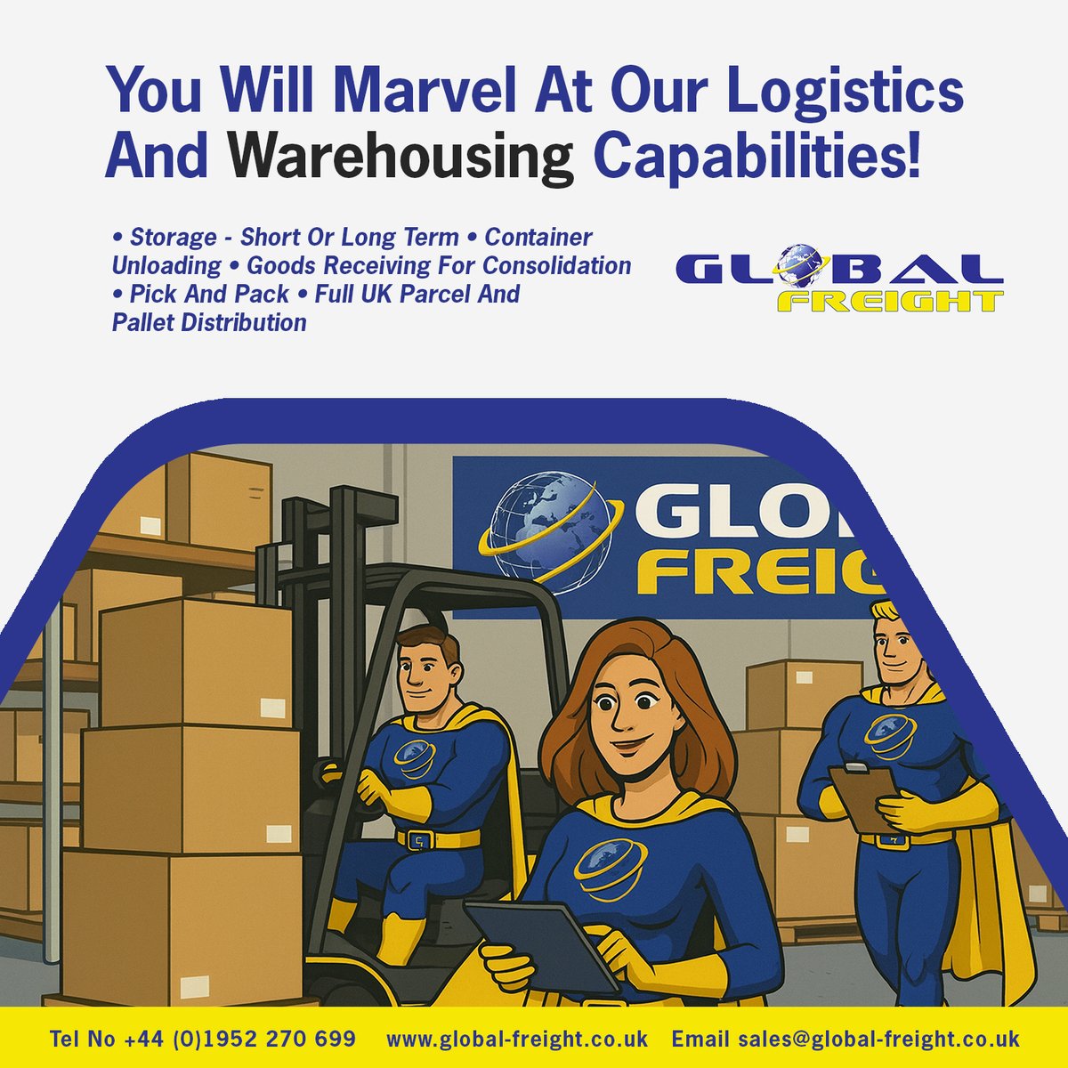 Global Freight Services - super-charged freight forwarding services since 1996.
global-freight.co.uk
#global  #freight  #logistics  #warehousing  #supplychain  #GlobalFreightServices