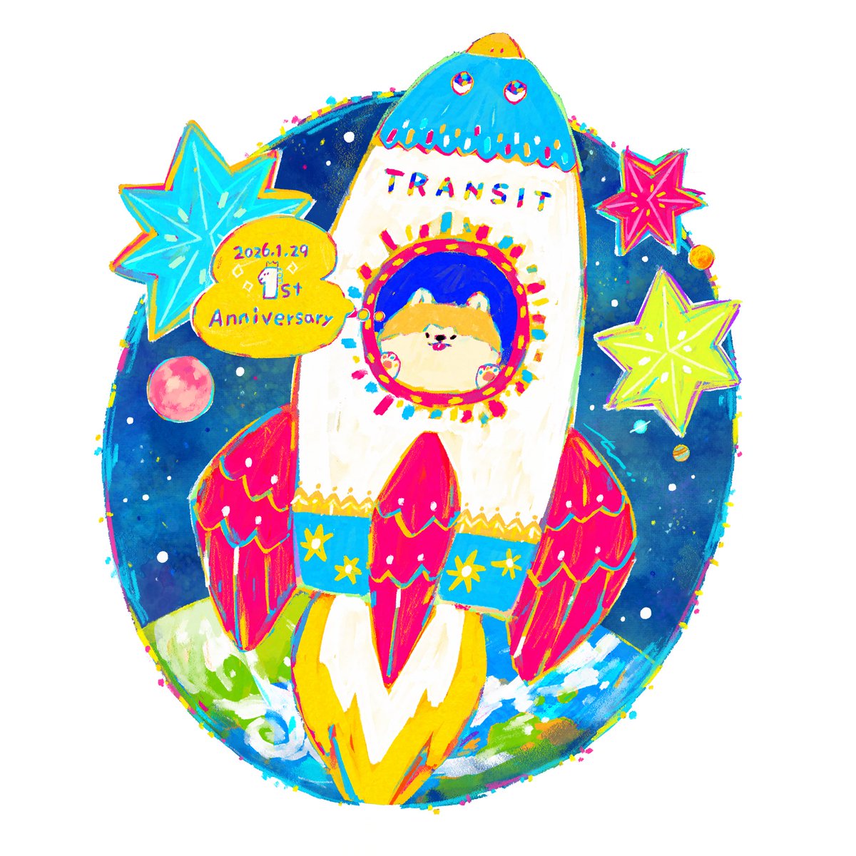 2026/01/29 なんとか１周年を迎えることができました　日頃より応援をいただきありがとうございます😊　２年目もよろしくお願いします🚀