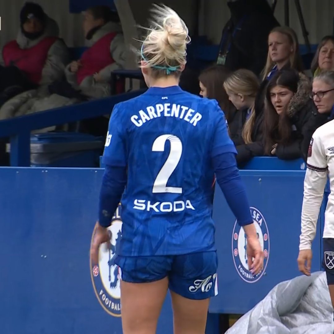 BrightsideM's tweet image. Ellie Carpenter abduces.
#Chelsea #UWCL #WSL #BrightsideGirls