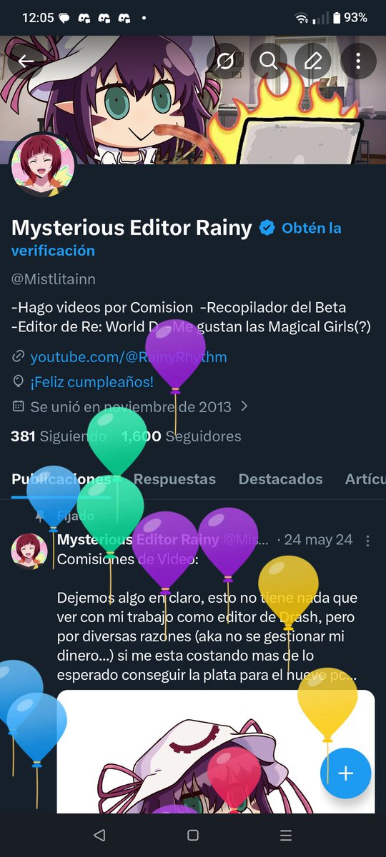 Mysterious Editor Rainy tweet media