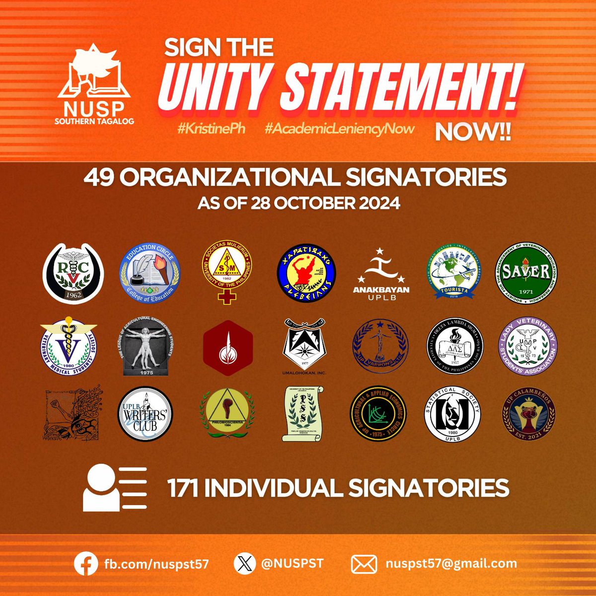NUSP Southern Tagalog #DefendAcademicFreedom tweet media