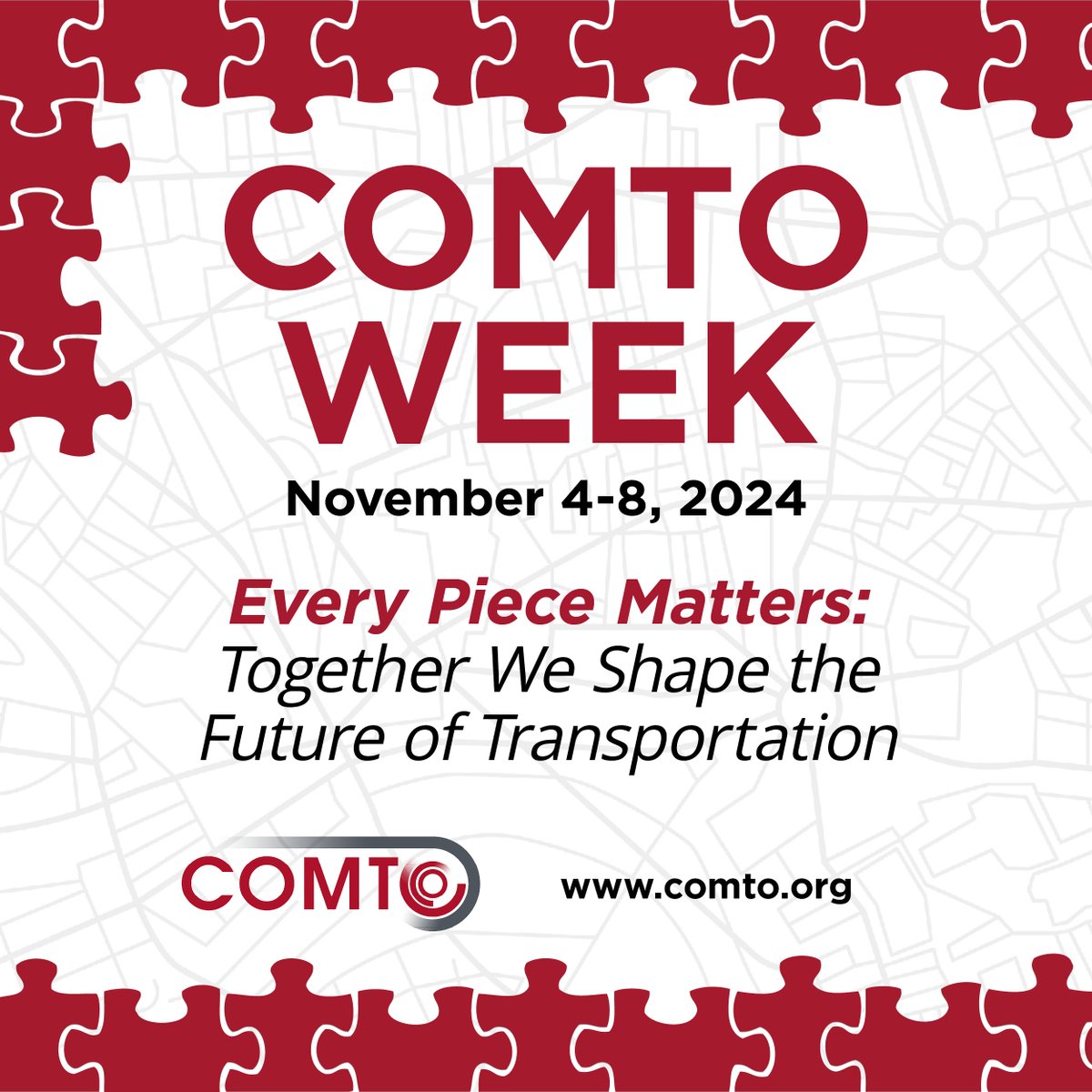 COMTO_HQ's tweet image. #COMTOWeek is right around the corner! This year’s theme reminds us that we all play a critical role in moving closer to a more equitable and inclusive transportation industry. #COMTOWEEK2024 #IamCOMTO #EquityInTransportation