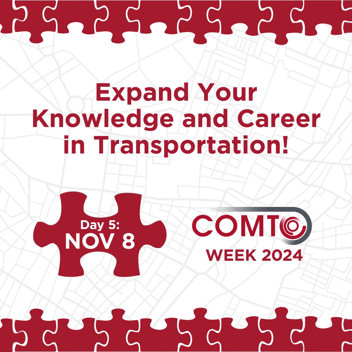 COMTO_HQ's tweet image. Join us to collaborate, learn, and make your voice heard. Whether you’re new to COMTO or a long-time member, there’s something for everyone! #COMTOWeek #COMTOWEEK2024 #IamCOMTO #EquityInTransportation