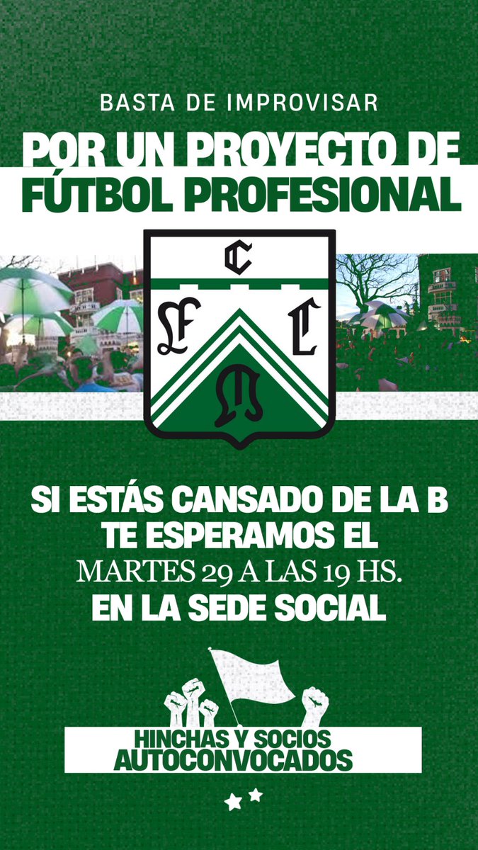 Ale_Fco8284's tweet photo. Que no sea de partido político que solo aparece para criticar.

Que seamos todos los hinchas que estamos cansados de que todos los años sean iguales.

Hay que hacerse notar. Que no mande la intrascendencia en #Ferro https://t.co/IABpw2V83O