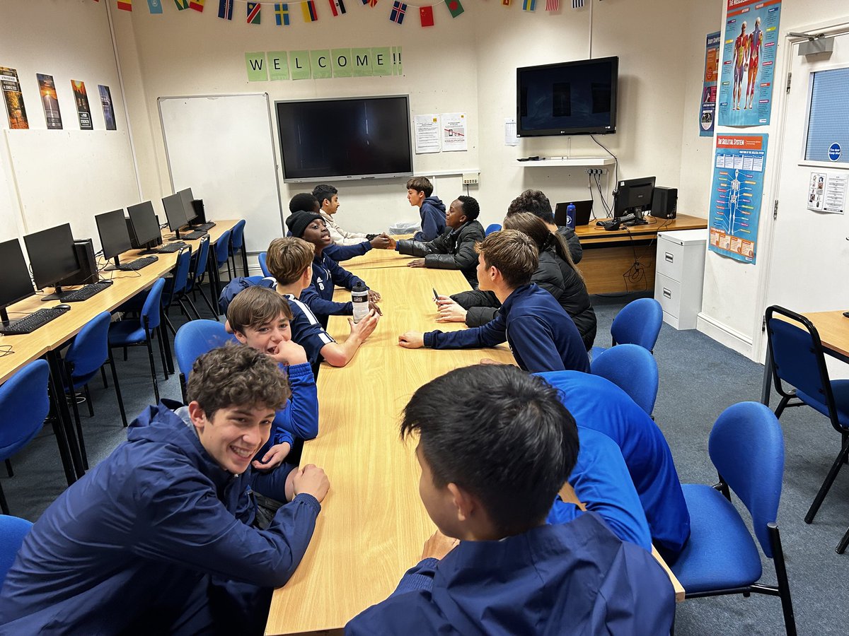 Nick Owens (@bhc_pastoral) on Twitter photo <a href="/BrookeHouseCol/">Brooke House College</a> #brookehousementor #brookehousecaring
Great to see everyone back from Half Term. After a session on what we can do to help each other we decided to teach each other a few words in our language. <a href="/BrookeHouseCol/">Brooke House College</a> #brookehousementor #brookehousecaring
Great to see everyone back from Half Term. After a session on what we can do to help each other we decided to teach each other a few words in our language.