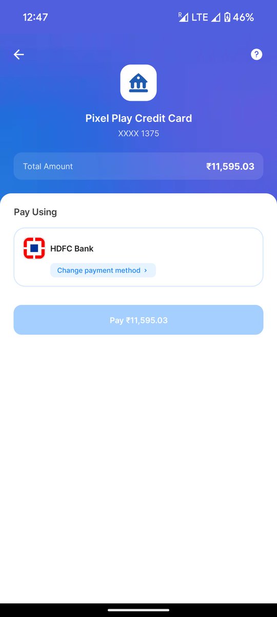nsnrajkumar's tweet photo. @HDFC_Bank 
I am unable to make Pixel Credit Card payment and I have exhausted the options for resolving through Payzapp Ticket No. 1614307.
I am attaching the screenshots. Please help so that I can clear the dues. Penalties has already been imposed without my fault.
@RBI https://t.co/TBRz2kg5NI