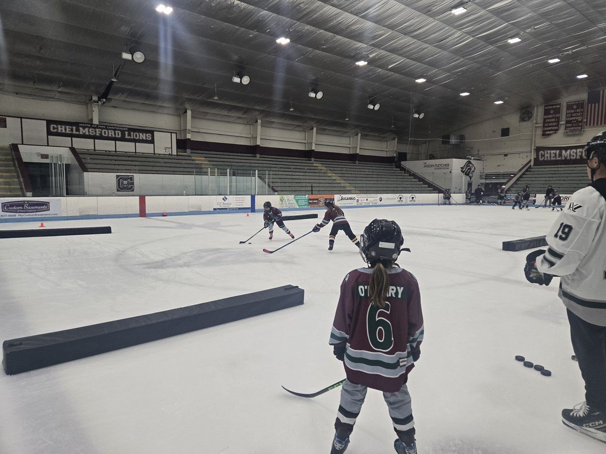 Thanks to the Billerica/Chelmsford U10/U12s for letting me come on the ice with you!