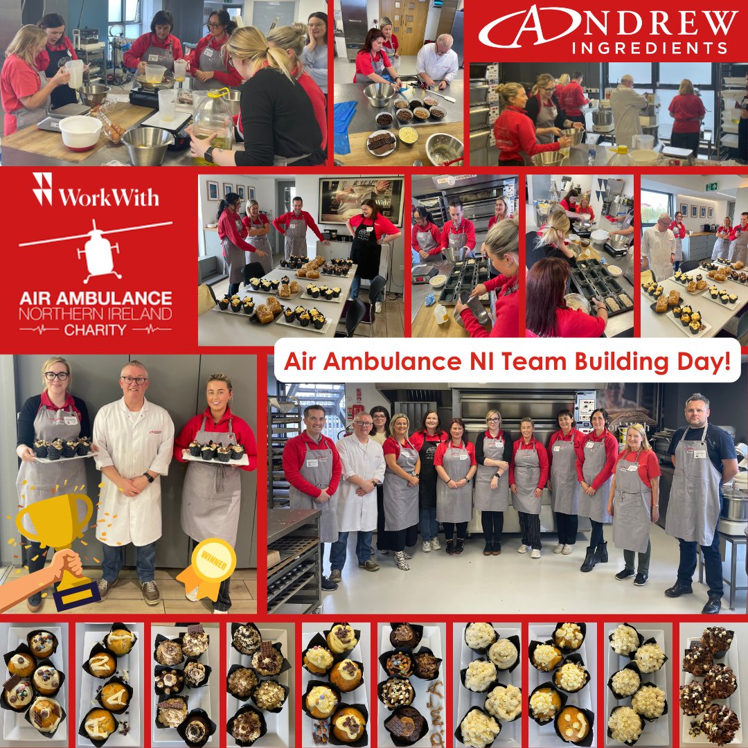 AndrewIngred's tweet image. Air Ambulance NI Team Building Day in our Test Bakery!

You can donate to the Air Ambulance here: airambulanceni.org/support-us/

#TeamBuilding #BakingCompetition #Baking #AirAmbulanceNI #Charity #AndrewIngreidents #WorkWithAndrewIngredients #Cupcakes #WheatenBread