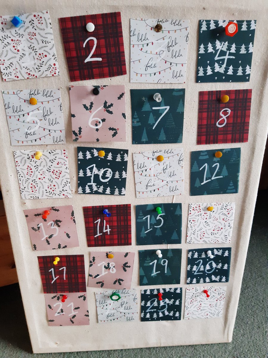 I've skipped Halloween preparations straight to Christmas.  Each day is a holiday activity and a film or Christmas episode to watch 🤶🎅🎄