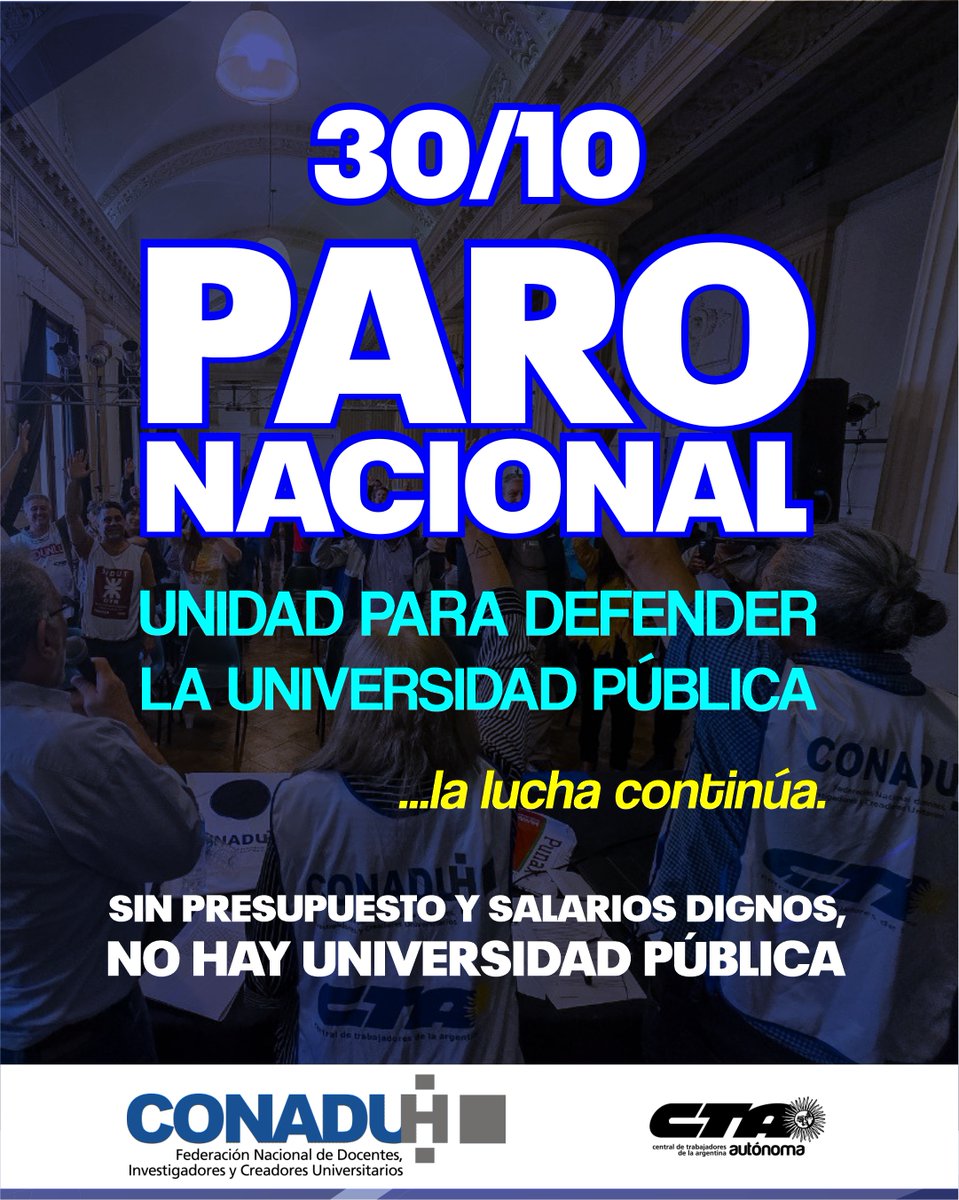 CONADU Histórica tweet media