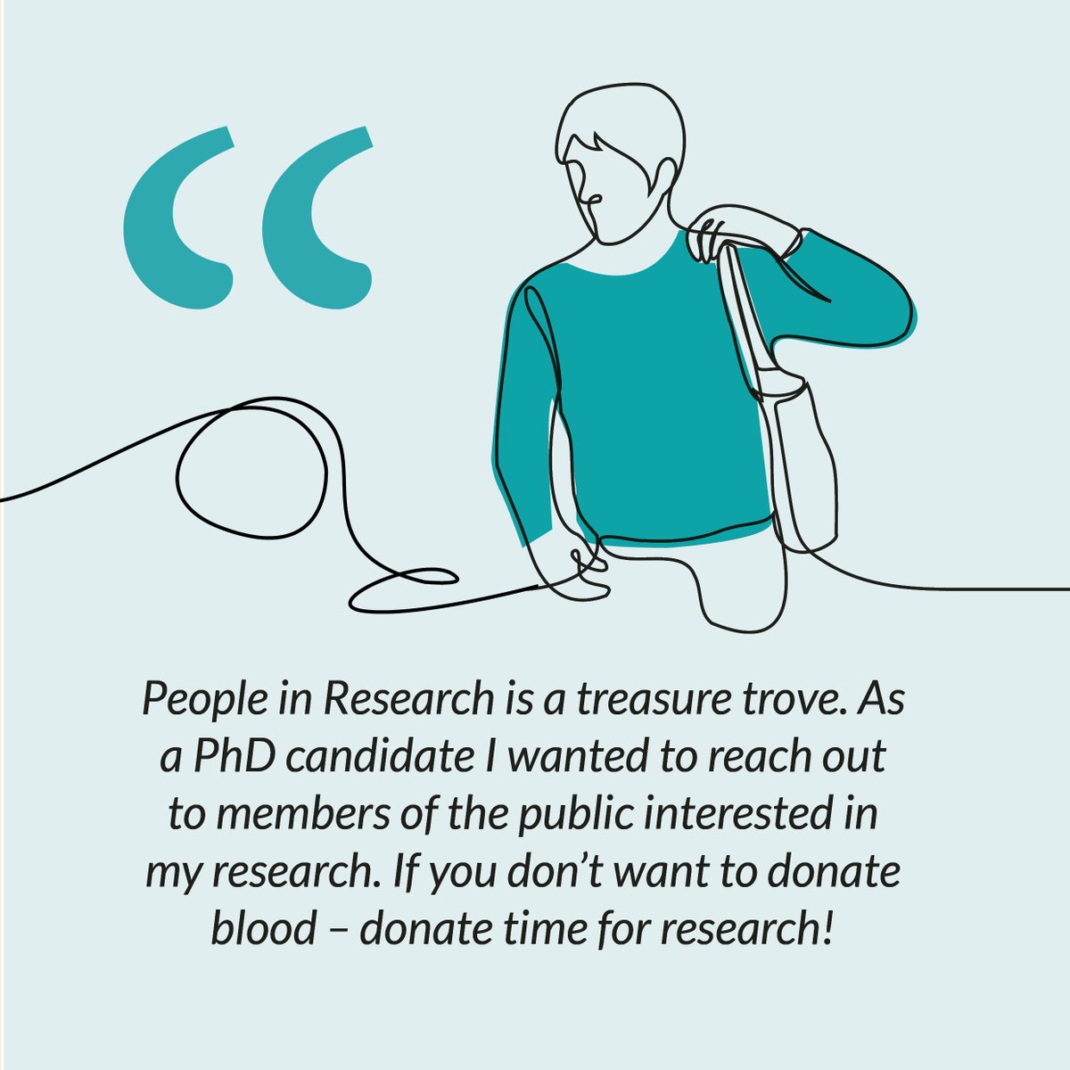 “‘People in Research’ is a treasure trove.”

Are you a researcher looking to involve patients, carers and members of the public in your work? People in Research could help you! Post your opportunity today: peopleinresearch.org