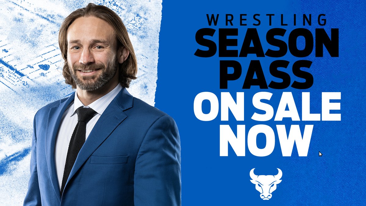 Get ready for an 𝙖𝙘𝙩𝙞𝙤𝙣-𝙥𝙖𝙘𝙠𝙚𝙙 season! <a href="/UB_Wrestling/">Buffalo Wrestling</a> tickets are on sale now—secure your spot and cheer on the Bulls as they usher in the Coach Vinson era 🤘

🎟️ bit.ly/3AoyyqQ