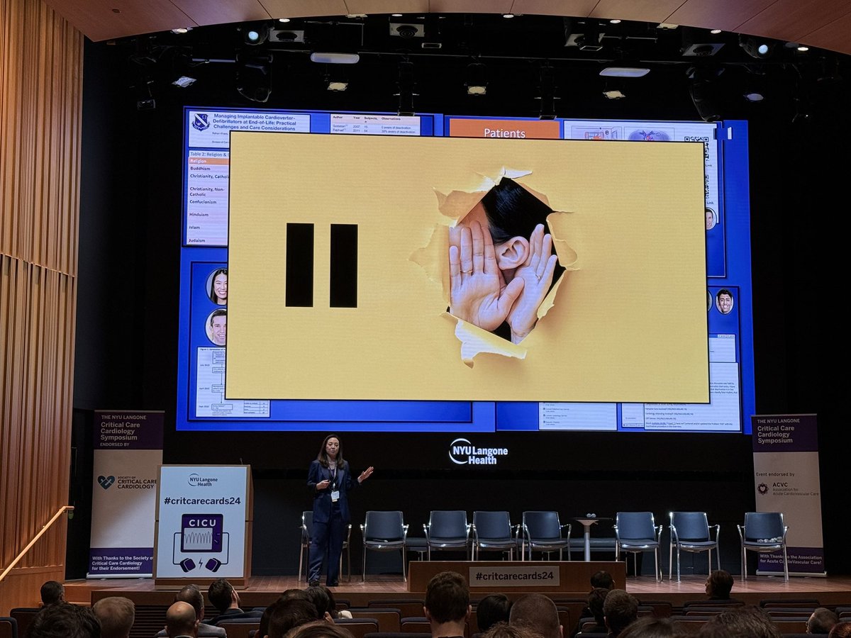 Melanie S. Sulistio, MD (@melsulistio) on Twitter photo An honor to speak to the Dehumanization of #medicine at #critcarecards24. Brilliant scientists & clinicians connecting to our primary goal- caring for the pt. We shld never forget to
1. Pause & Listen
2. Compassionately assume
3. Define our own success
TY <a href="/carlosalviar/">Carlos L. Alviar MD, FACC</a> An honor to speak to the Dehumanization of #medicine at #critcarecards24. Brilliant scientists & clinicians connecting to our primary goal- caring for the pt. We shld never forget to
1. Pause & Listen
2. Compassionately assume
3. Define our own success
TY <a href="/carlosalviar/">Carlos L. Alviar MD, FACC</a>