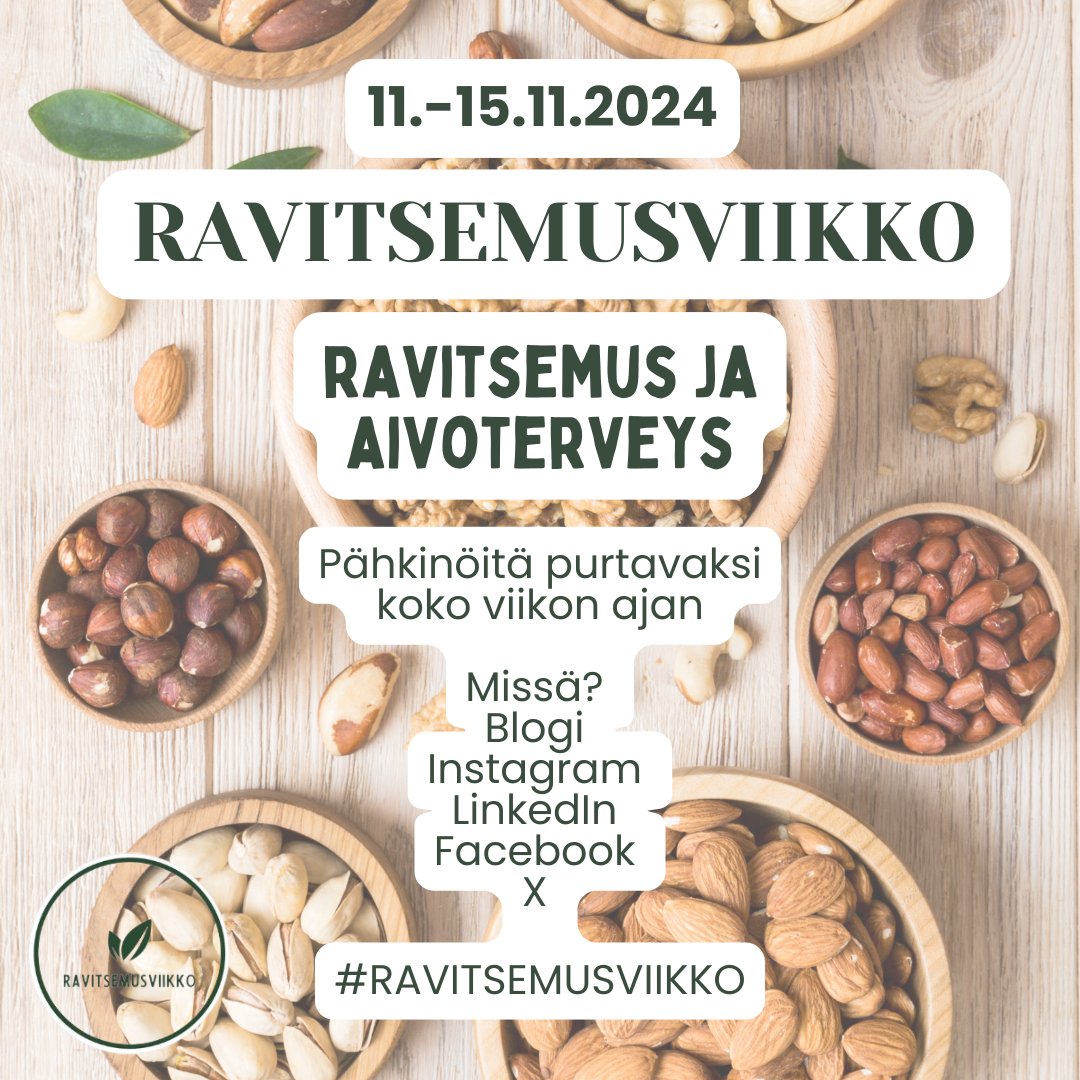 #ravitsemusviikko tulee taas! 🎉
 🍏🎂Ravitsemusterapeuttien yhdistys ry <a href="/ravitsemus/">Ravitsemus</a> ja Suomen ravitsemustieteen yhdistys ry @ravitsmustiede järjestävät vuosittaisen Ravitsemusviikon jo viidettä kertaa.
👂Pysy kuulolla!
#ravitsemus #ravitsemustiede #ravitsemusterapeutti #ruoka