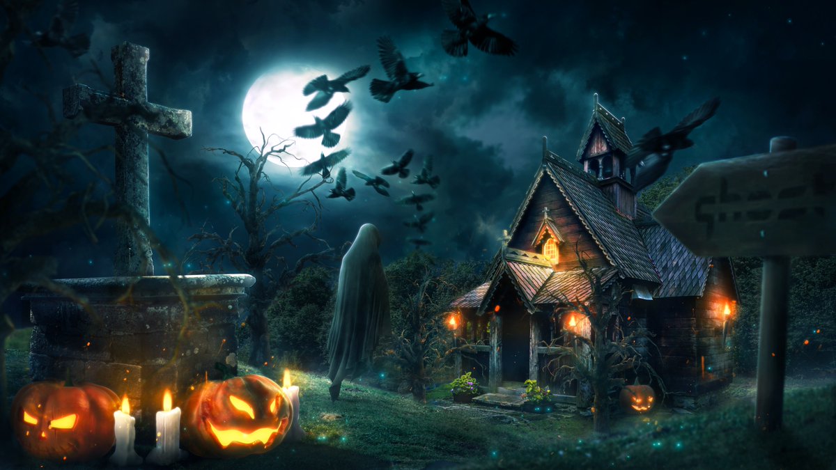 kuroxdzn's tweet photo. Ghost House - Manipulation art for #GHOSTHC 

All support is appreciated 🤍 https://t.co/bRFwsECvRg