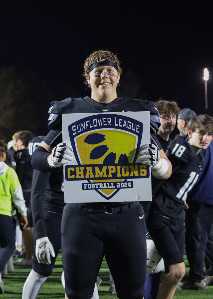 Aiden Lehr (@aidenlehr29) on Twitter photo Got to be apart of something special on Friday where <a href="/MVJaguar/">Mill Valley Football</a> won the sunflower league championship after our win over Olathe East!! Got to be apart of something special on Friday where <a href="/MVJaguar/">Mill Valley Football</a> won the sunflower league championship after our win over Olathe East!!