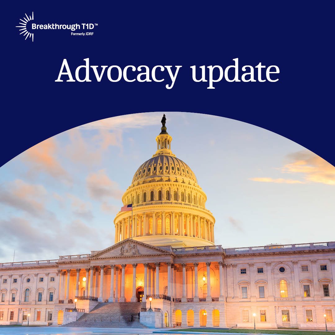ACT NOW: Urge your Members of Congress to support the Special Diabetes Program (SDP) which currently accounts for $160 mil annually in critical type 1 diabetes (#T1D) research funding through the National Institutes of Health (NIH). (1/2)