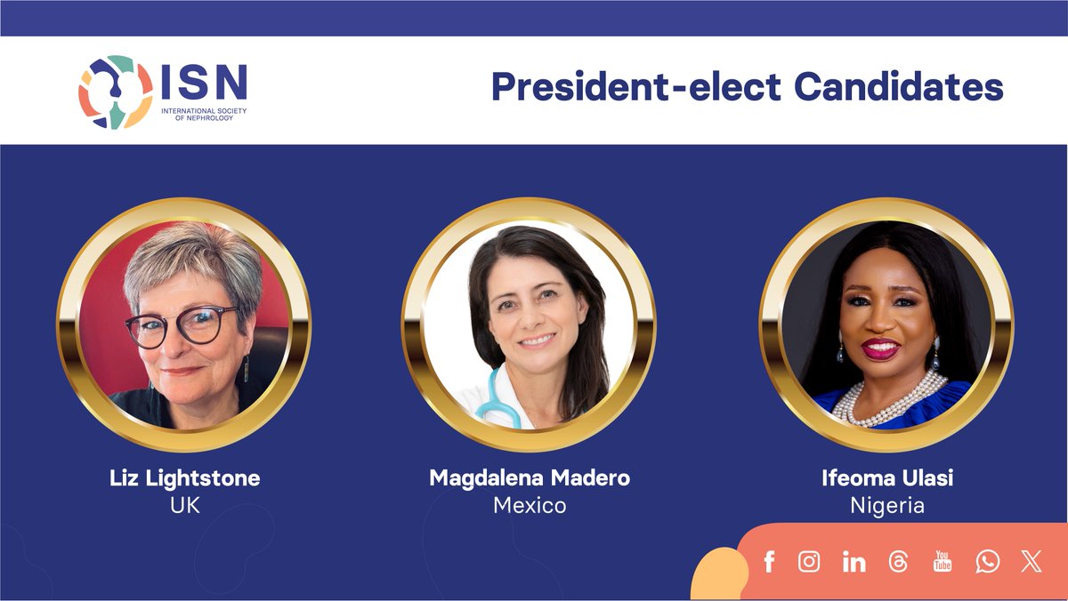 Int Society of Nephrology tweet media