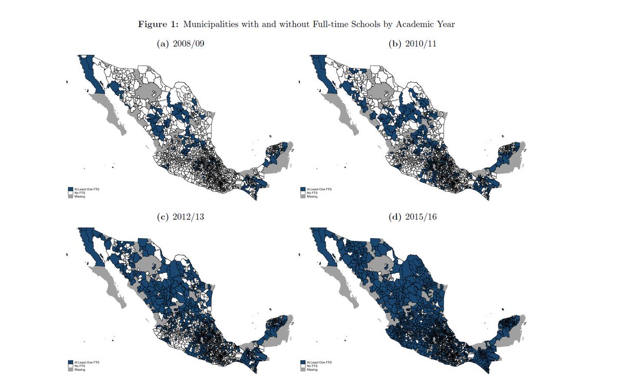 Today's cool young researcher #EconTwitter #econsky <a href="/MaraPadillaR/">María Padilla Romo</a> <a href="/HaslamUT/">Haslam Business</a> who works on topics related to development, education, violence + migration in LMICs
sites.google.com/site/mariaspad…