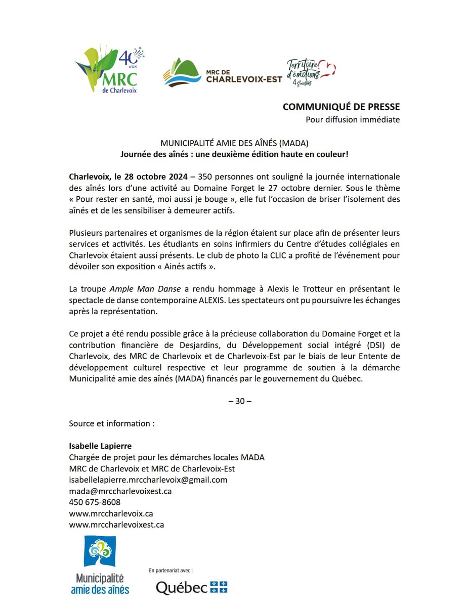 MRC Charlevoix-Est tweet media