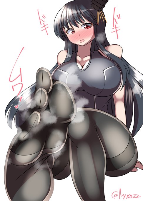 「提督…?そんなに嗅がれると…ちょっと恥ずかしいです///」 ムチムチ黒タイツ扶桑お姉さま(ˇωˇ)   連続1697日目       #艦これ版真剣お絵描き60分一本勝負_20241028 #艦これ版深夜の真剣お絵描き60分一本勝負 #10000日チャレンジ #めび環んどろ #扶桑 