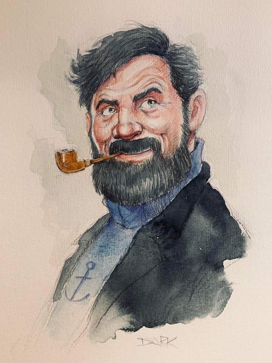 UniversComics's tweet photo. Sacré #Haddock !
́Le capitaine de #JeremyCourcelles
#bd #comics #stripovi #tintin #tintinetmilou https://t.co/l5vH9tfmQB