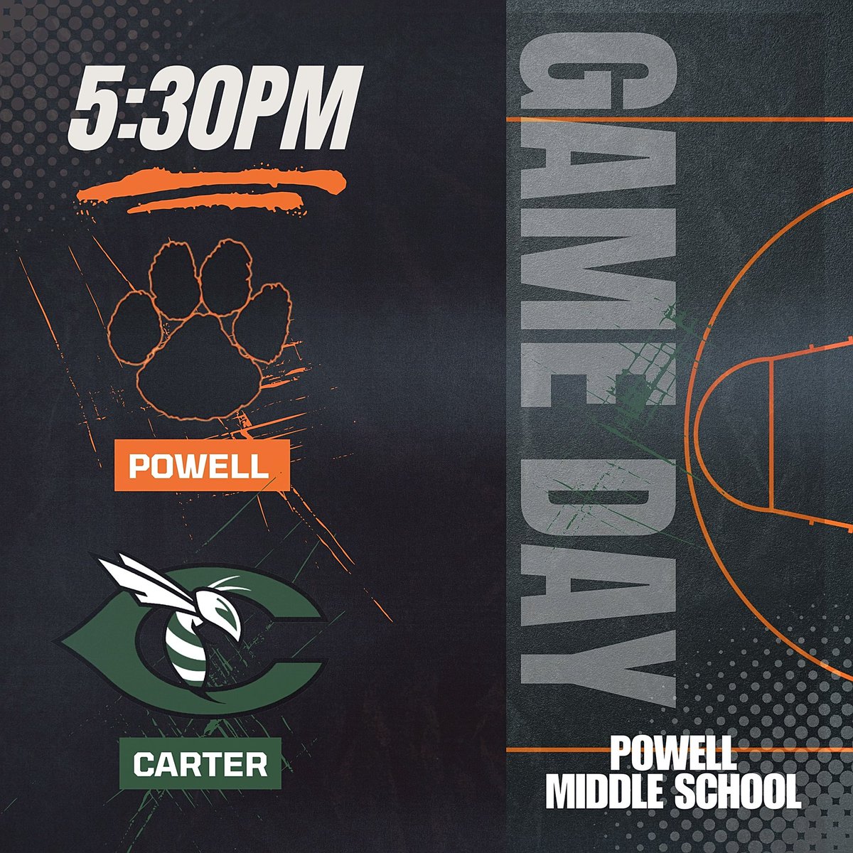 It’s GAMEDAY for your Panthers as they take on Carter for the first home game of the season. Come out and support these boys. Go Panthers!!