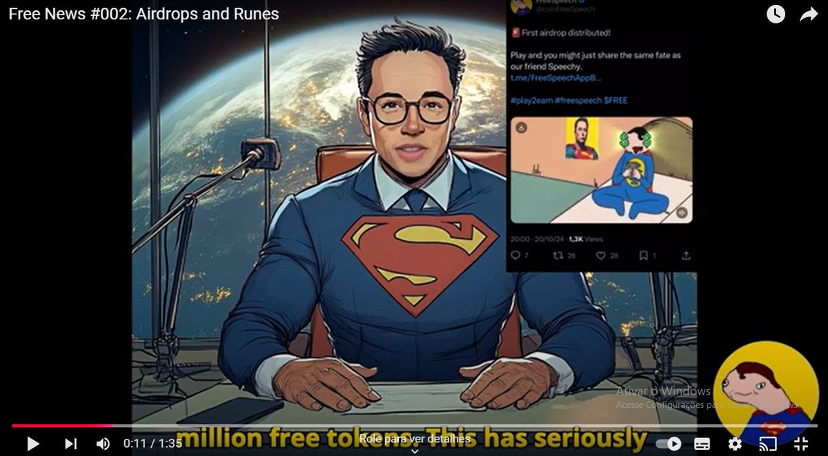 coinFreeSpeech's tweet photo. 🚀 FreeSpeech News 002: We’ve distributed a total of 2 million $Free tokens in our airdrops, and now have over 1,400 active players in our Free Game! 🎮💥

⚡ Hint for the "Riddle of the Day" ⚡ The answer is hidden in the video! Don’t miss out—watch and find out! 😉
https://t.co/amOnZd53OL

The RUNEs on the BTC network are changing the memecoin game, and we’re preparing to launch our own Rune! 🔥 This Rune will be among the top 1,000, bringing exclusivity to those already with us.

👉 Soon, we’ll introduce a burn mechanism for $Free on Solana, allowing holders to exchange for our Rune. Stay tuned and join us on this journey! #FreeSpeechBTC #Memecoin #Airdrop #Bitcoin