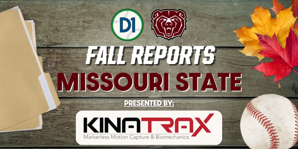🐻FALL REPORT: Missouri State🐻

Our <a href="/JoeHealyD1/">Joe Healy</a> takes an in-depth look at new-look <a href="/MoStateBSB/">Missouri State Baseball</a> with Joey Hawkins now in charge. The Bears are loaded offensively, while there are roles to fill on the bump.

READ MORE: d1baseball.com/fall-report/20…