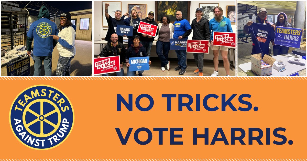 Teamsters Against Trump tweet media