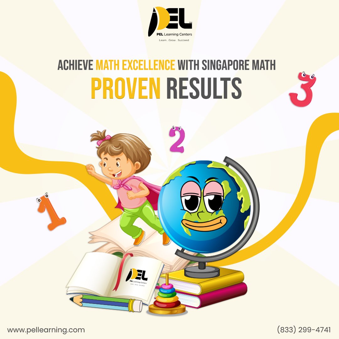 hafung's tweet image. Boost your child's math proficiency with our Singapore Math program. PEL’s innovative methods focus on deep understanding and problem-solving, providing a solid foundation for future success.
bit.ly/3SeUWZG
#PELPrograms #InnovativeEducation #PELLearningCenter