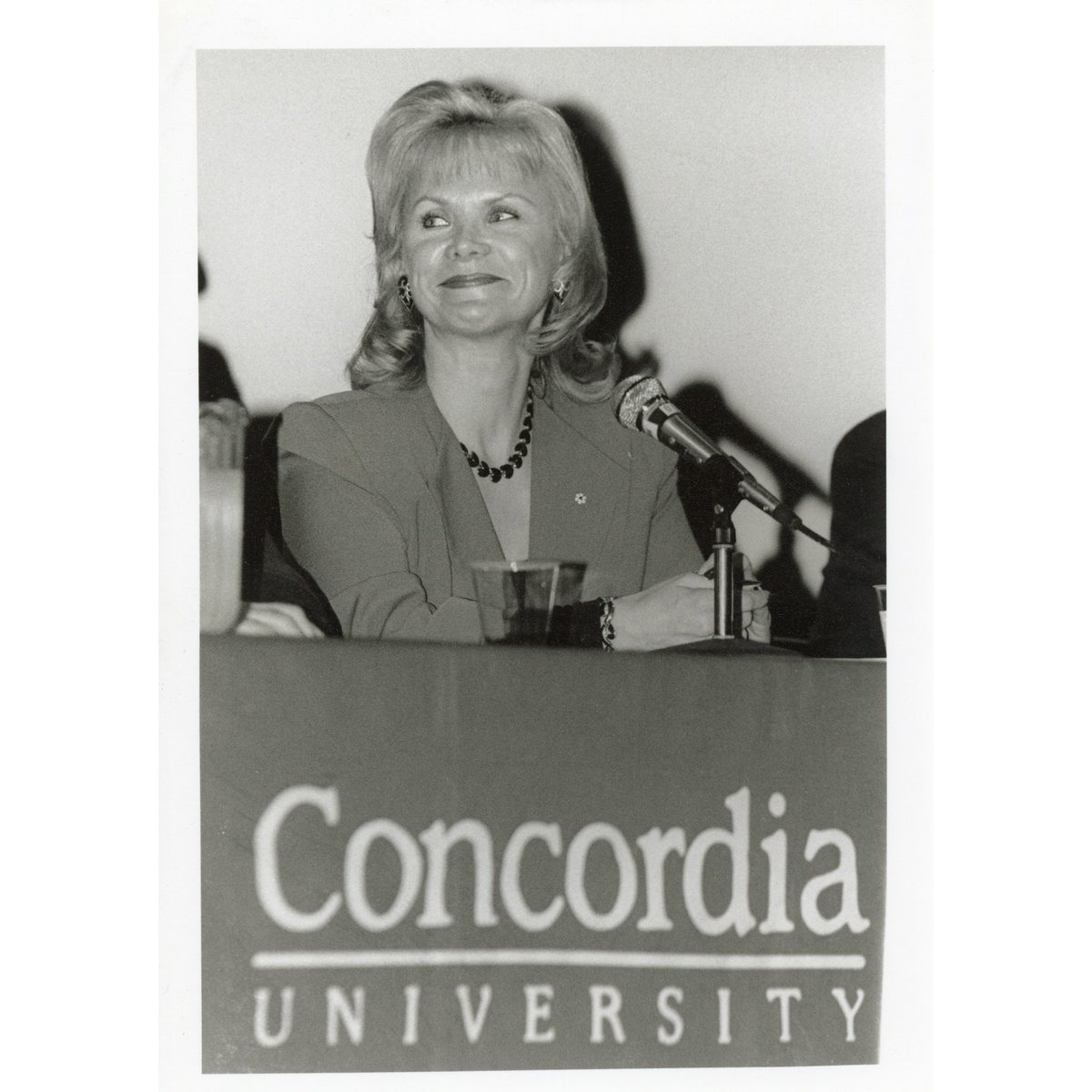 CU_Archives's tweet photo. Women's History Month (Canada): The 1996 edition of the Women and Work symposium was attended by about 300 persons. Micheline Bouchard, the featured evening speaker gave a talk on the adoption of new technologies by women in the workplace. #CUArchives #GenderEquality https://t.co/pwpASPIcsq