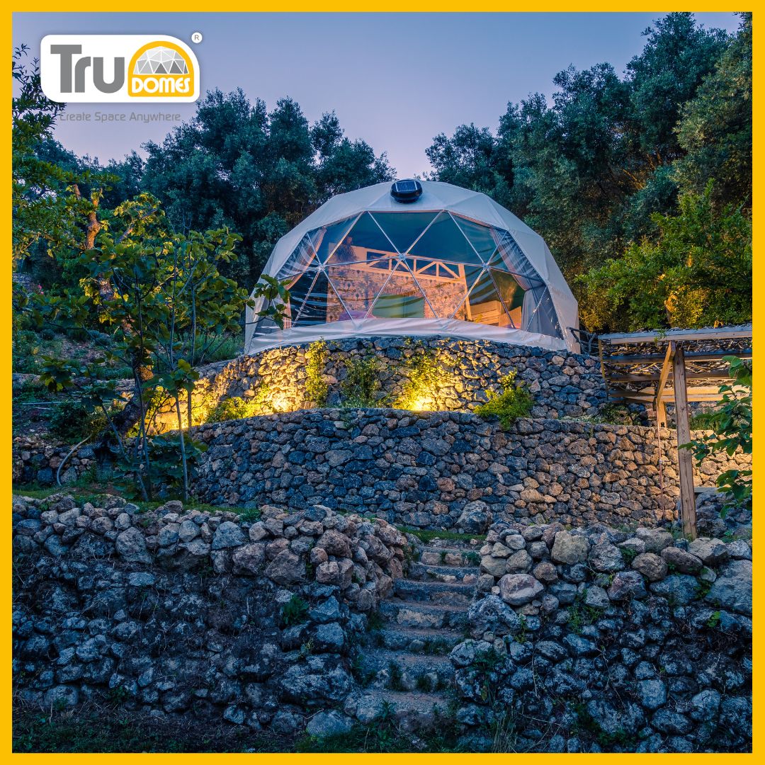 With our huge range of colours, styles, and sizes we can build your dream dome. 

🔧 Easy Installation &amp; Instructions
⭐ High-Quality Aluminium Frames
⛄ Weather Resistant All Year Round

bit.ly/3CGCEYW

#TruDomes #GeodesicDome #LuxuryGlamping #Geodome #Geodesic