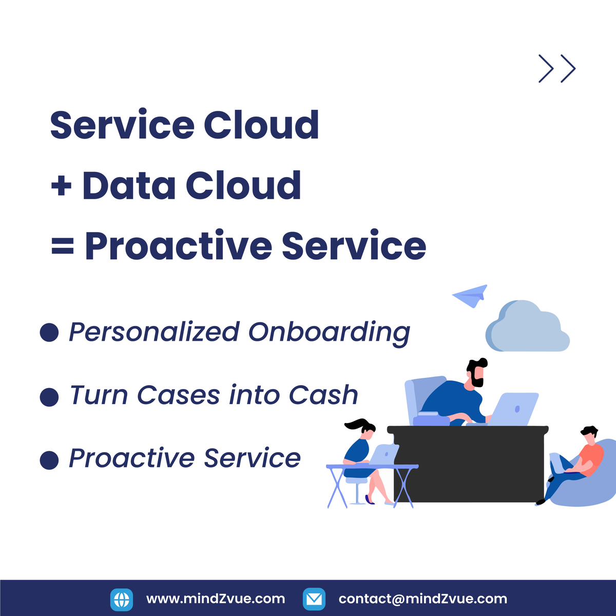 MindZvue's tweet image. mindZvue is your trusted partner for Data Cloud implementation.

✅ Develop a tailored Data Cloud strategy 🎯
✅ Seamlessly integrate Data Cloud🔗

Take the next step! 🚀 Contact us today for a consultation

#datacloud # #datacloudimplementation #salesforcecrestpartner  #mindZvue
