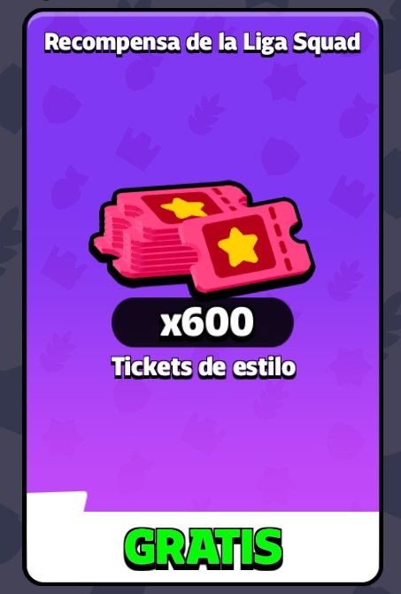 La recompensa de liga Squad ya está disponible dentro de #SquadBusters

En caso de que no te haya salido contáctate con el soporte del juego.