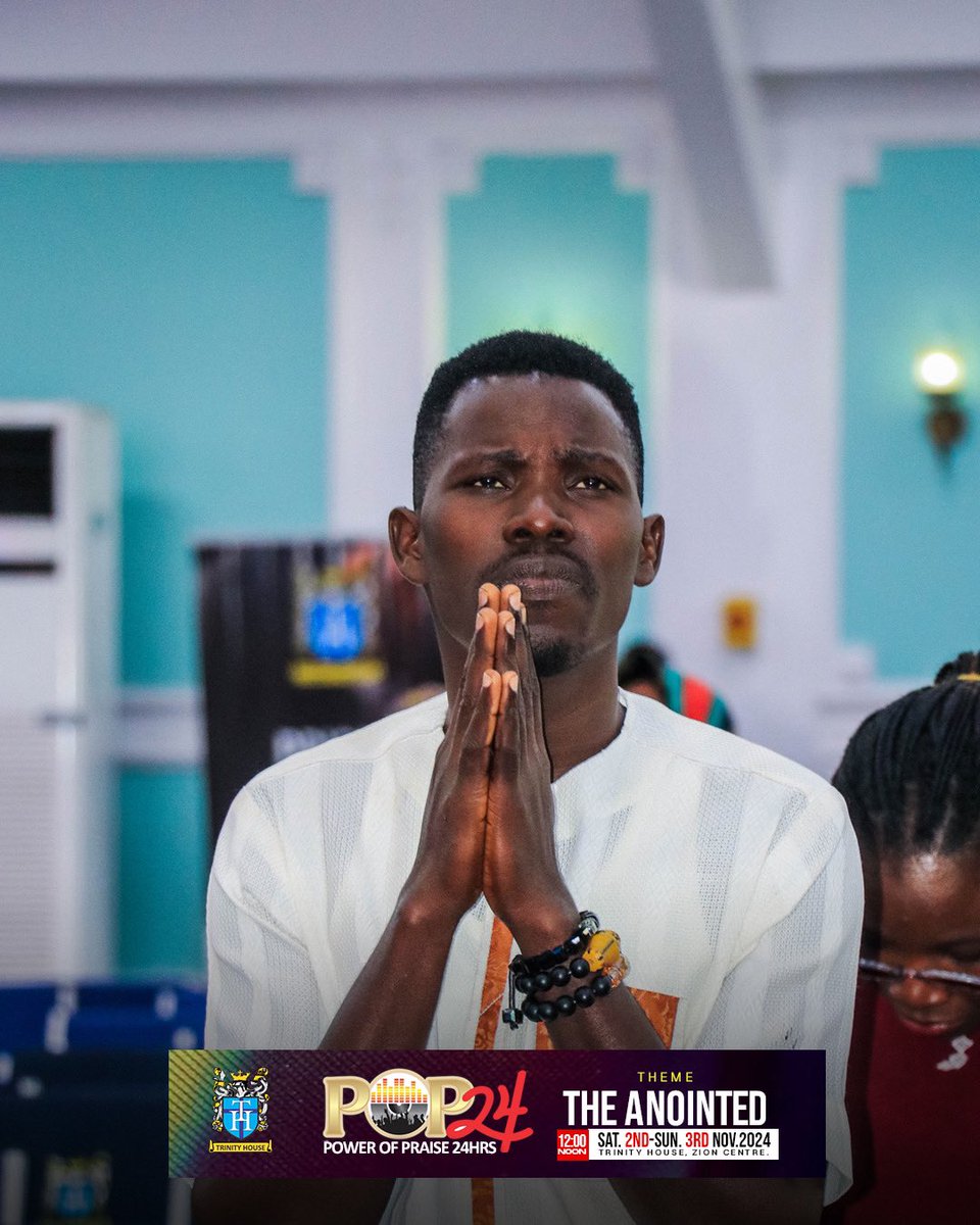 trinityhouseng's tweet photo. We can never go wrong by thanking God in everything, so we continue to thank him in prayer in every situation.

#trinityhouse 
#zioncentre 
#believe 
#sunday 
#sundayservice 
#prepop24 
#praiseservice 
#gospel 
#gospelmusic 
#24hourspraise 
#powerofpraise 
#pop24 
#concert
#event https://t.co/C5ZqKMaBWZ
